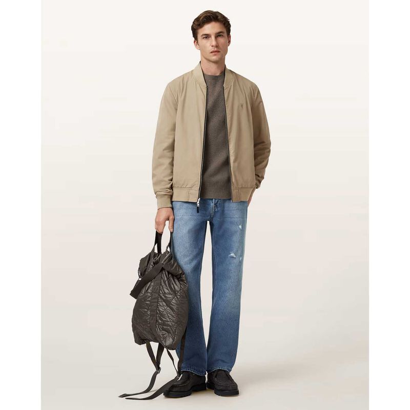 AllSaints Bassett Reversible Ramskull Bomber Jacket image number 3